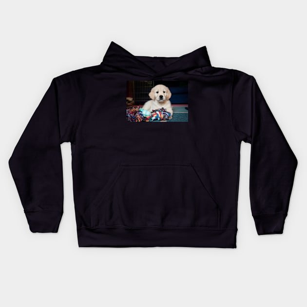 Button Nose Kids Hoodie by RJDowns